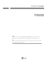 LG F900B User manual