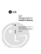 LG RL-44SZ20RD Owner's manual