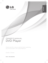 LG DV642 Owner's manual