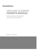 LG V-2600TE Owner's manual