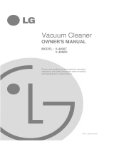LG V-4000T Owner's manual