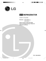 LG GR-B207DBZ Owner's manual