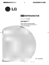 LG GR-B207GVC Owner's manual