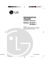 LG GR-B522Q Owner's manual