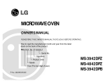 LG MS-3942DPZ Owner's manual