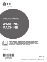LG T1982WFFSD Owner's manual