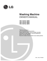 LG WD-14576RD Owner's manual
