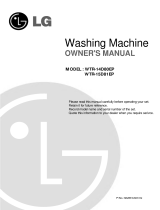 LG WTR11D80EP Owner's manual