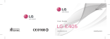 LG LGE405.AMORBK User manual