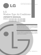 LG LWH182PLAB0 Owner's manual