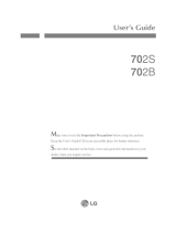 LG 702BE User manual