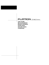 LG FLATRON-LCD-885LE-LB885CU Owner's manual