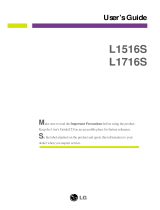 LG L1716S User manual