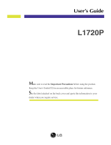 LG L1720P Owner's manual