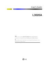 LG L3020A Owner's manual