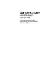 LG GR-B247EC Owner's manual