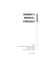 LG GF-161SF Owner's manual