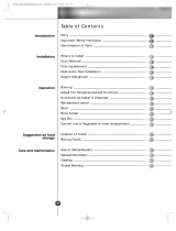 LG GR-B207DBZ Owner's manual