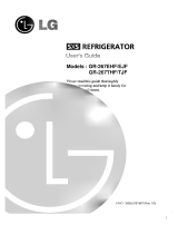 LG GR-P267DTQ Owner's manual