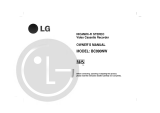 LG BC990NW Owner's manual