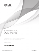 LG DP432 Owner's manual