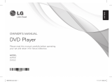 LG DV550-SP User manual