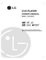 LG DVK-3251P Owner's manual
