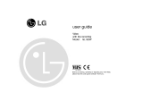 LG GL182W Owner's manual