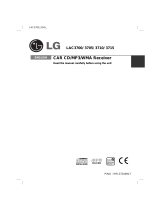 LG LAC3700L Owner's manual