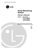 LG LSP-W1000N Owner's manual