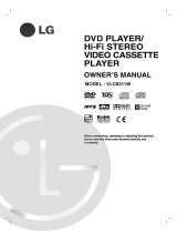 LG VLC8311W1M Owner's manual
