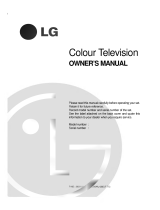 LG CT-25Q20EN Owner's manual