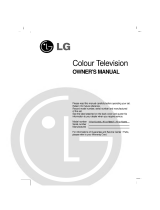 LG RT-21FB95VT Owner's manual