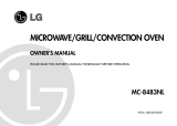 LG MC-8483NL Owner's manual