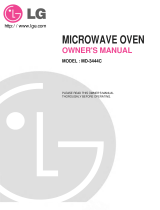 LG MD-3444C Owner's manual