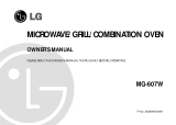 LG MG-607W Owner's manual
