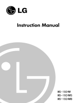 LG MS-1924W Owner's manual
