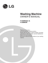 LG F1258RD2 Owner's manual