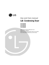 LG TD-C70210E Owner's manual