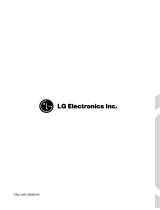 LG WD-12325RDK Owner's manual