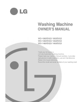 LG WD-1465FD Owner's manual