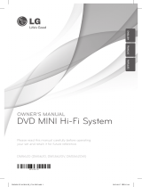 LG DM5620 Owner's manual