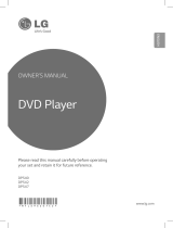 LG DP540 User manual