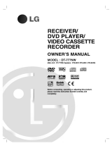 LG DT-77771W Owner's manual