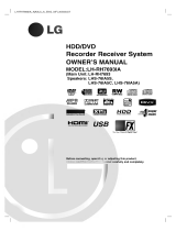 LG LH-RH7693IA Owner's manual