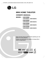 LG LM-D2960A Owner's manual