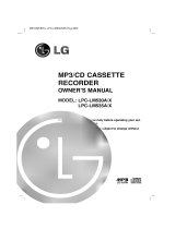 LG LPC-LM530A Owner's manual