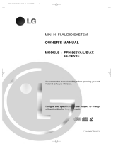 LG FFH-565VA Owner's manual