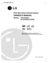 LG FFH-DV56A Owner's manual