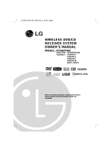 LG HT502THW-AN Owner's manual